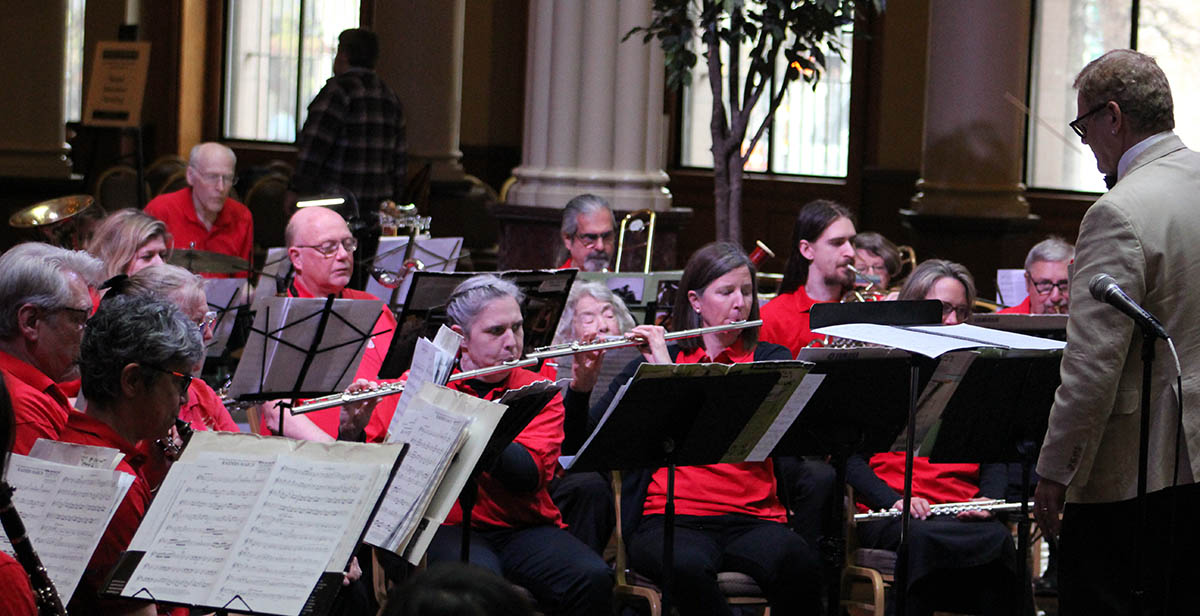 Lex-Ham Community Band performing at BandWidth 2024