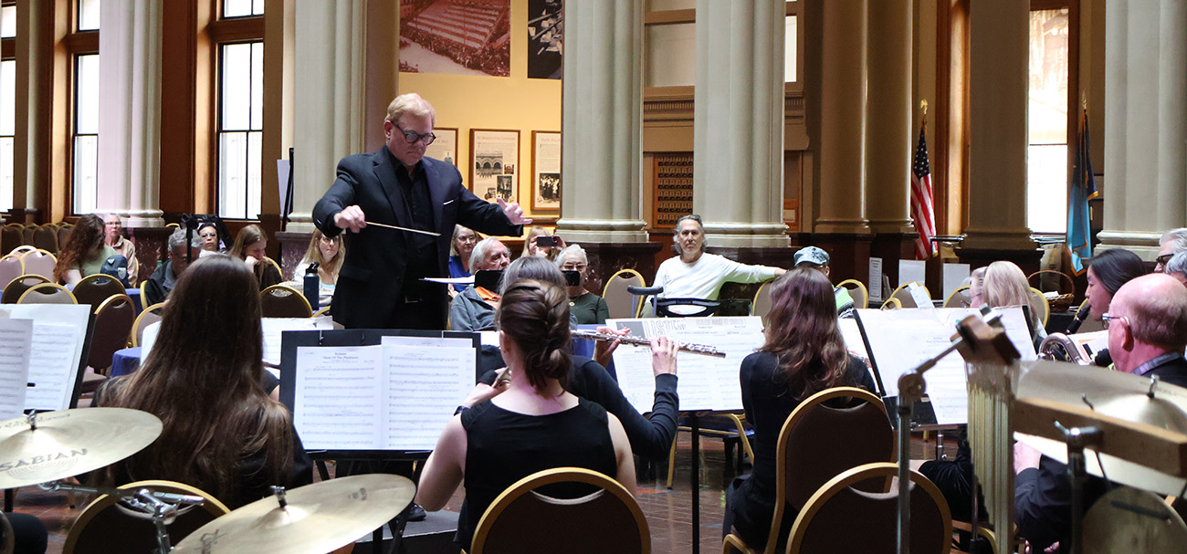 Lex-Ham Community Band performing at BandWith Music Festival 2026
