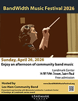 BandWidth Music Festival 2024 flyer